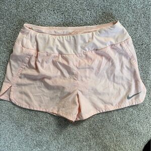 Nike Women's Light Pink Athletic Shorts